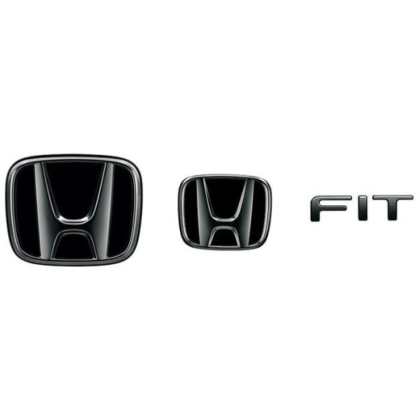 フィット HONDA ホンダ 純正 ブラックエンブレム 08F20-TZA-000C FIT