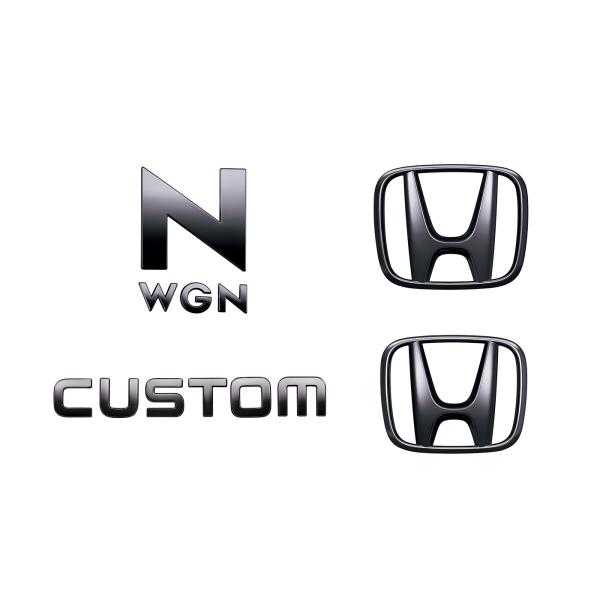 N-WGN HONDA ホンダ 純正 ブラックエンブレム N-WGN CUSTOM用 JH3/JH4 