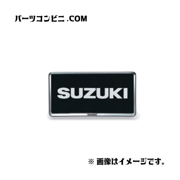 最終値下　スズキ車カプラーオン　字光式　AIR スズキ純正フレーム、マックガード スイフト SUZUKI スズキ 純正 ナンバープレートリム 樹脂ブラック
