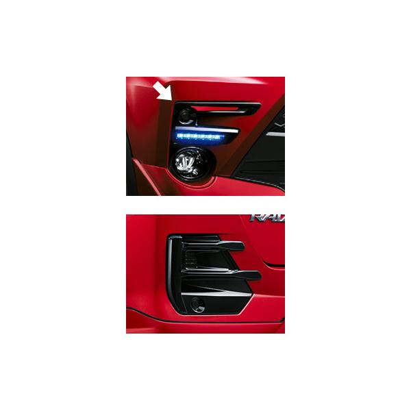 トヨタ（TOYOTA） 純正 ルーバーガーニッシュ ピアノブラック調