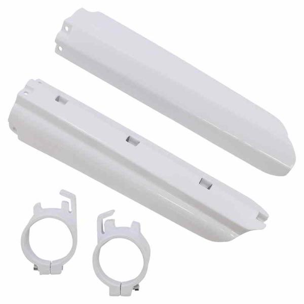 【並行輸入品】 ユーフォー フォークカバー - ホワイト - YZ YA02838#046 04120545 UFO FORK COVERS YZ WHITE #DRAG