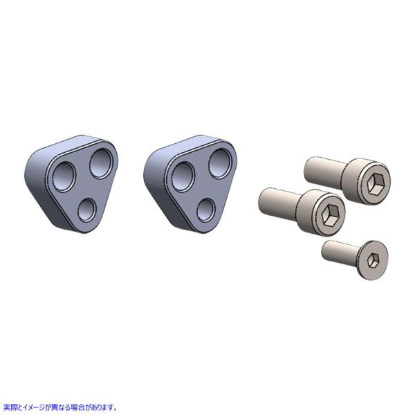 �y���s�A���i�z �h���u�����[�V���O Halo Rise �N���b�v�I���X�y�[�T�[ DHCL-SPC 06014826 DRIVEN RACING SPACER HALO RISE CLIP-ONS #DRAG