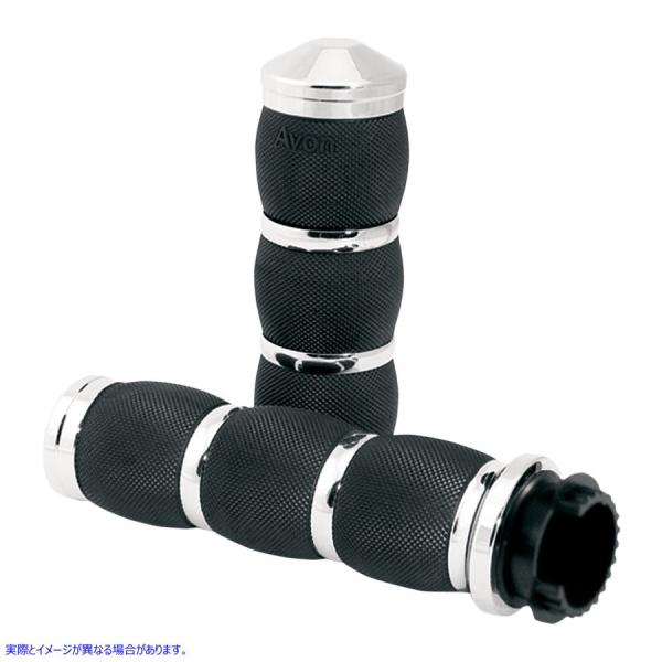ysAiz c[OfpN[GANbVObv GC{Obv AVON GRIPS Chrome Air C MT-AIR-90-CH #DRAG #06300691