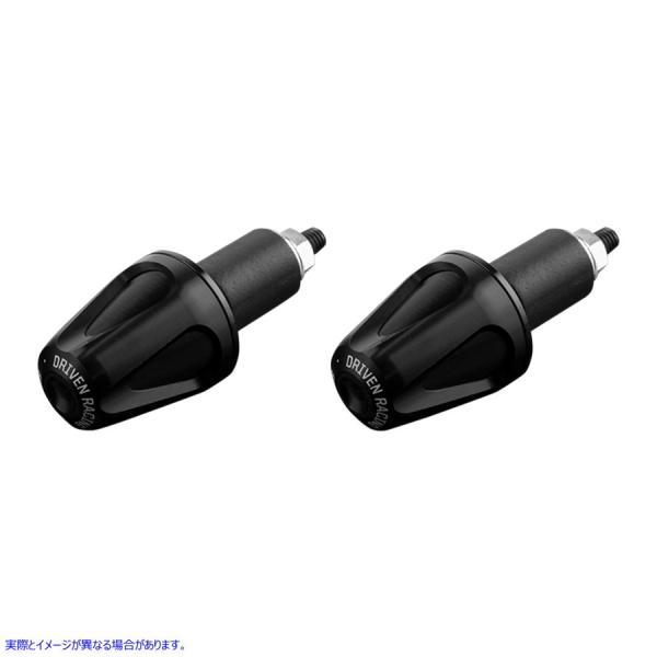 �y���s�A���i�z �h���u�����[�V���O �u���b�N�o�[�G���h�E�F�C�g DXB-BK1 06340352 DRIVEN RACING BAR END WEIGHT BLACK #DRAG