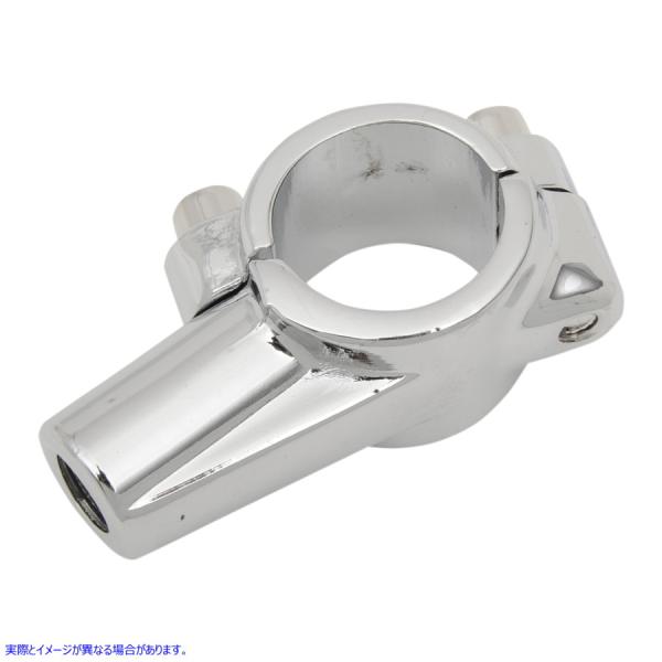 【並行輸入品】 エムゴ ミラーマウント - 7/8 - クローム 20-28121 06410186 EMGO MOUNT MIRROR 7/8 CHR #DRAG