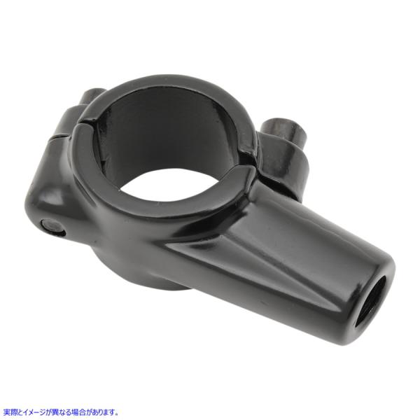 【並行輸入品】 エムゴ ミラーマウント - 7/8 - ブラック - 左 20-28125 06410188 EMGO MOUNT MIRROR 7/8 LHT BLK #DRAG