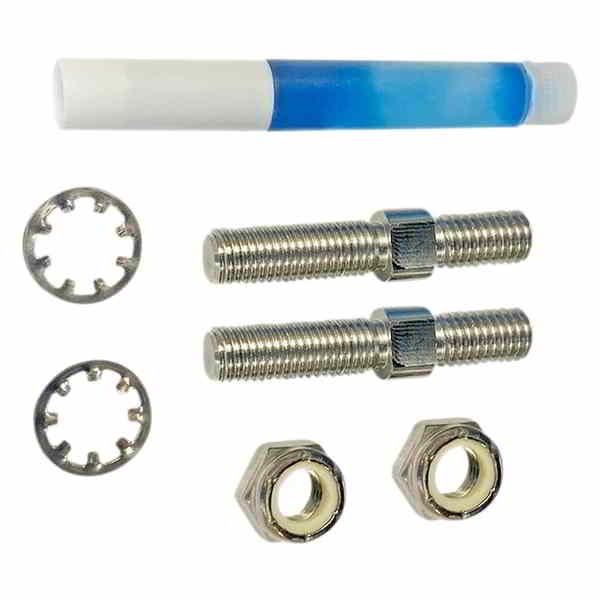 【並行輸入品】 カスタムダイナミクス アダプター - ミラー - クローム - M8 x 1.25 右ネジ/5/16-24 右ネジ CD-MIRADAPT-02 06410257 CUSTO #DRAG