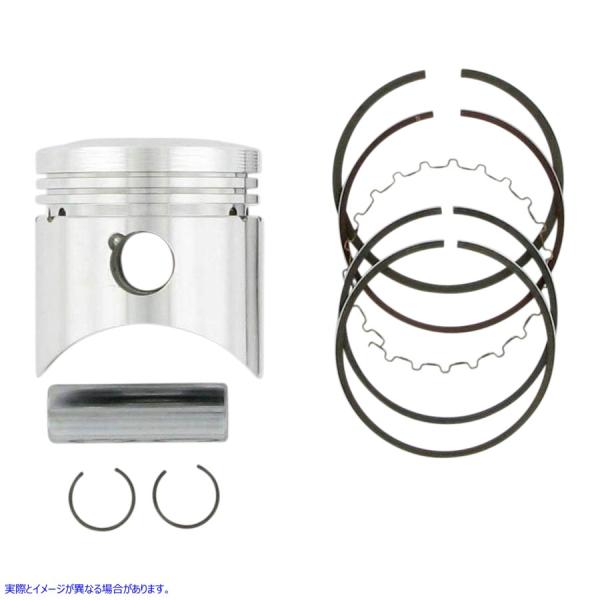 �y���s�A���i�z ���C�Z�R �s�X�g���L�b�g 4665M04800 09100324 WISECO PISTON KIT XR80 .50MM #DRAG