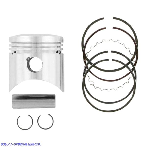 �y���s�A���i�z ���C�Z�R �s�X�g���L�b�g 4665M04850 09100325 WISECO PISTON KIT XR80 1MM #DRAG