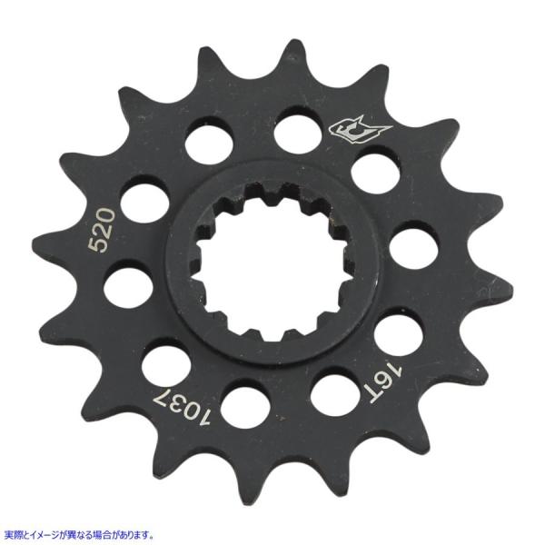 �y���s�A���i�z �J�E���^�[�V���t�g�X�v���P�b�g - 16�� �h���u�����[�V���O DRIVEN RACING Counter Shaft Spro 1037-520-16T #DRAG #12121453