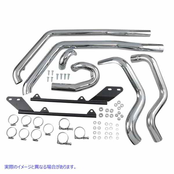 その他 Made in USA 並行輸入品】 Truデュアルエキゾースト - 07-17 ソフテイル バッサーニ