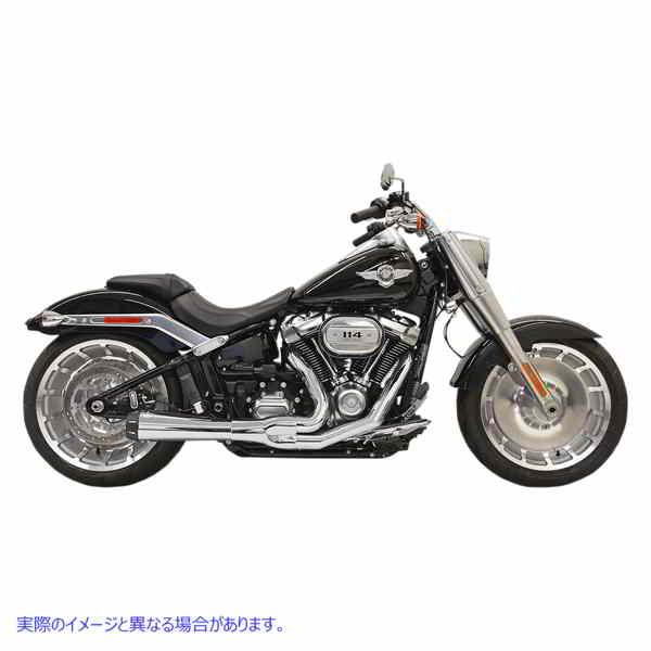 並行輸入品】 2:1 エキゾースト - クローム バッサーニエキゾースト