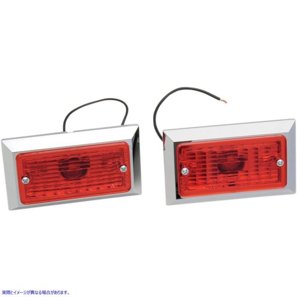 �y���s�A���i�z �N���X�E�v���_�N�c �}�[�J�[���C�g �V���O�� ���b�h 2�p�b�N 20401061 CHRIS PRODUCTS MARKER LIGHT SNGL RED
