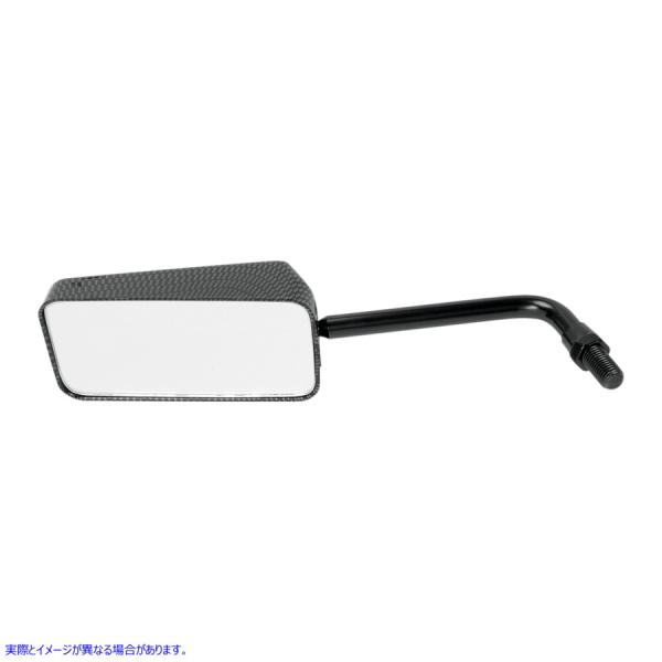 �y���s�A���i�z �G���S �~���[ - ���[�� - �J�[�{���t�@�C�o�[ - 10 mm 2097141 EMGO MIRROR EURO CARBON 10MM