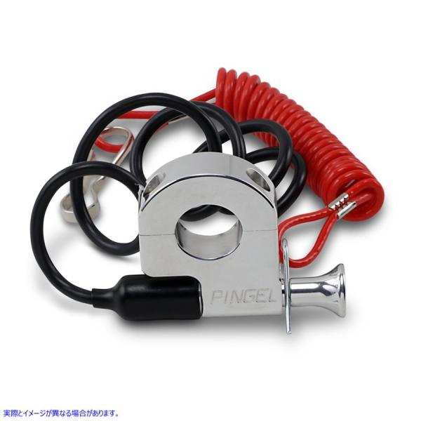�y���s�A���i�z �s���Q�� �L���X�C�b�` - �n���h���o�[�}�E���g - �ʏ�J - 7/8�C���` 641 21060053 PINGEL KILL SWITCH 7/8" 2PC N/O #DRAG