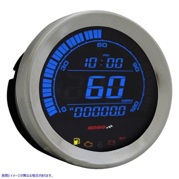 ysAiz R\ m[XAJ KOSO NORTH AMERICA SPEEDO HD 4 CHROME BA051000 #DRAG #22100404