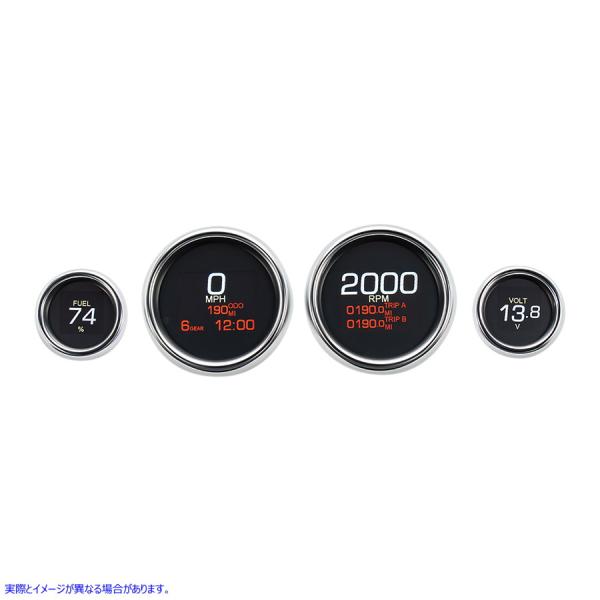 ysAiz MLX 4Q[WvLbg - N[x[ _R^ fW^ DAKOTA DIGITAL MLX 4-Gauge Instrum MLX-8404 #DRAG #22120799