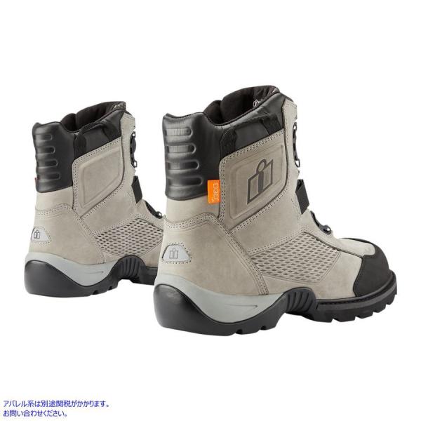 �y�݊��i�z �A�C�R�� ICON BOOT STORMHAWK GRY 8 #DRAG #34031174