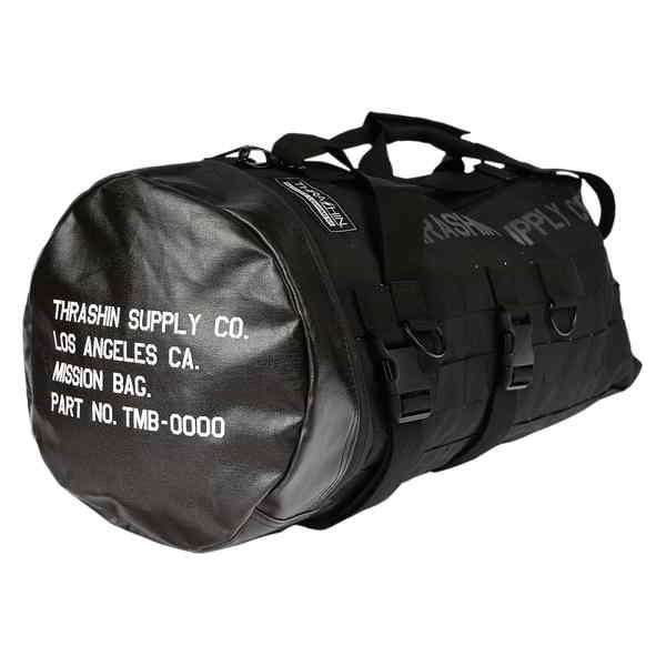 並行輸入品】 ミッション ダッフルバッグ - ブラック スラッシン