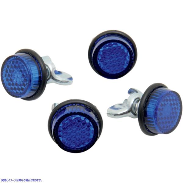 �y���s�A���i�z �N���X�E�v���_�N�c �~�j���t���N�^�[ 4���� �u���[ CH4B CHRIS PRODUCTS MINI REFLECTORS 4-BLUE #DRAG