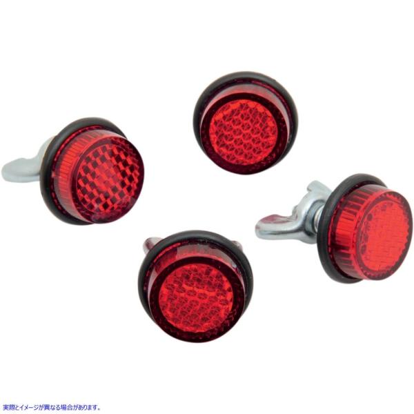 ysAiz ~jtN^[ 4iԁj NX v_Nc CHRIS PRODUCTS MINI REFLECTORS 4-RED CH4R #DRAG #CH4R