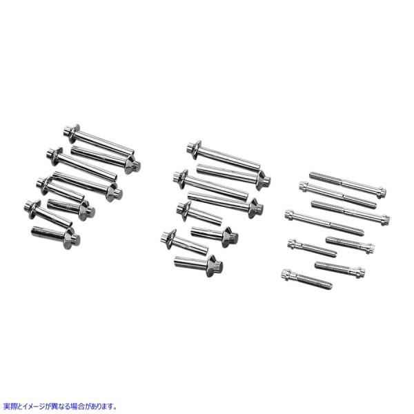 �y���s�A���i�z �K�[�h�i�[�E�E�F�X�R�b�g �N���[���w�b�h�{���g�L�b�g A-61-110 DS189756 GARDNER-WESTCOTT CHROME HEADBOLTS 92-17 #DRAG
