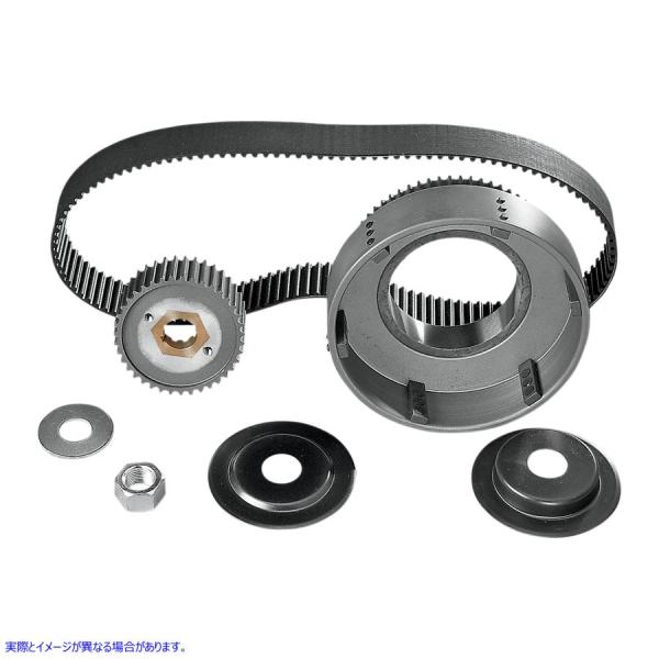 ysAiz 8mmxghCu BDL xghCu BELT DRIVES LTD. 8mm/1.5 Primary Belt Drive - Kick 62-39TK-1 #DRAG #DS360104