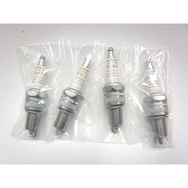 チャンピオンスパークプラグ4本 5R6A RN12YC ショベル エボ MID USA
