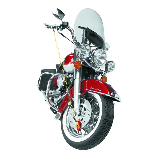 【並行輸入品】 Bully ロック ディスク リマインダー 4 インチ ロック - イエロー BikeMaster BKM  取寄せ T14 132202