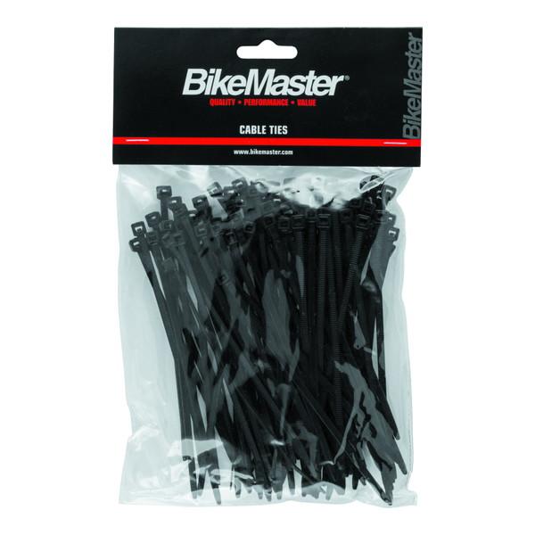 BikeMaster BKM Shop Tools BikeMaster 5.5in Cable Ties (Pack of 100) - Black 151673 151673