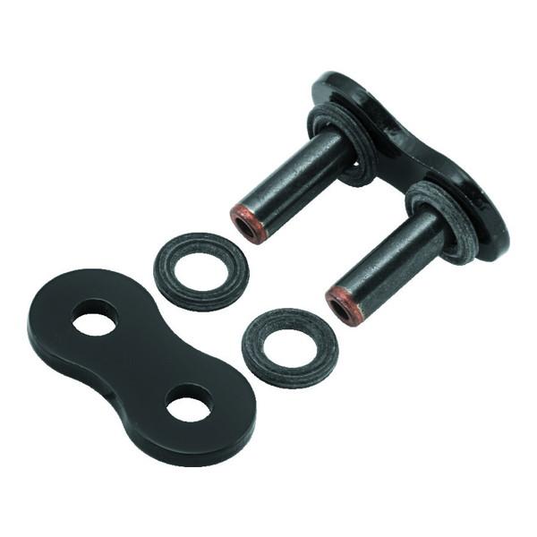 【並行輸入品】 バイクマスター 520 BMZR リベット リンク - ブラック BikeMaster BKM Chains - Z- 取寄せ T14 197409