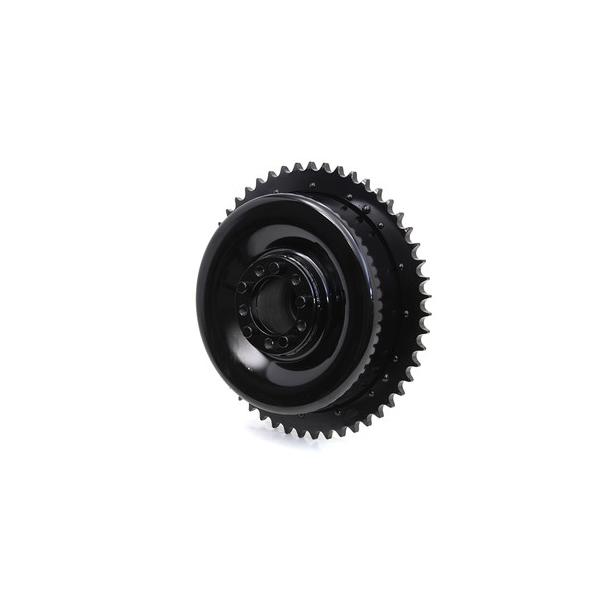 V-TWIN 品番 23-0430 Rear Mechanical Brake Drum Black V-Twin 41400-37   Vツイン お取寄せ品
