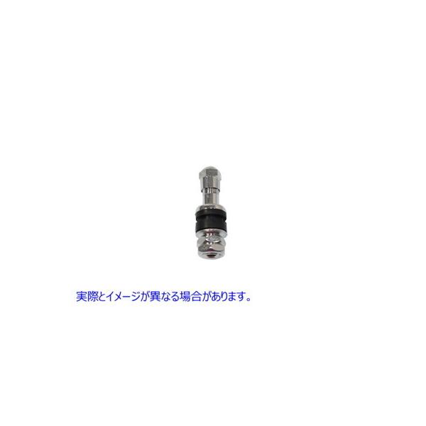 y݊iz 28-2137 `[uX^CpouXe N[  VcC Valve Stem for Tubeless Tires Chrome (p