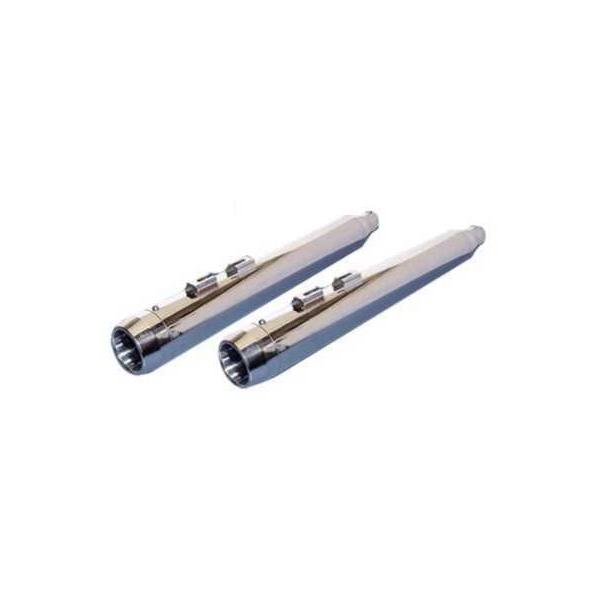 互換品】 30-0599 ワイアット ガトリング マフラー セット (クローム