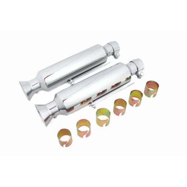 互換品】 30-1024 16インチショーティートランペットマフラーセット