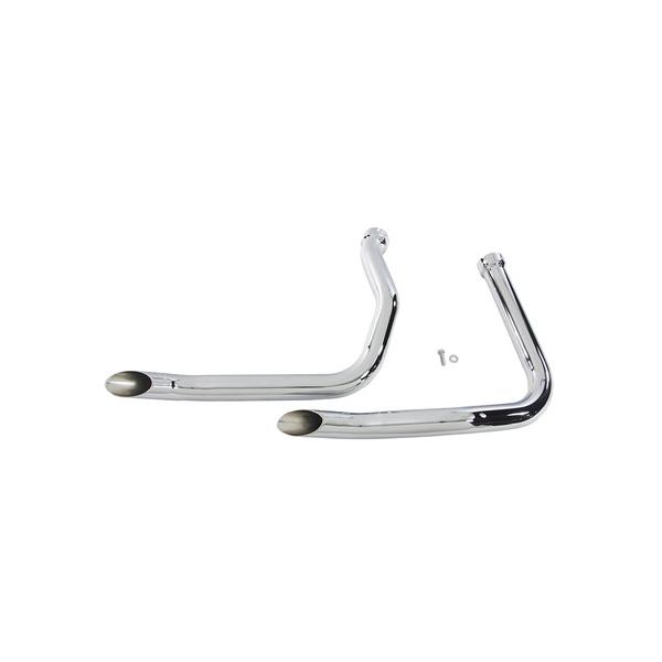 ドラッグパイプ スポーツスター ドラッグパイプマフラー EVO用 / 2％er