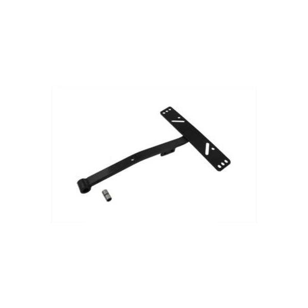 【互換品】 31-0511 フロントブッシュ付きブラックソロシートTバー 取寄せ Vツイン Black Solo Seat T Bar With Front Bushi