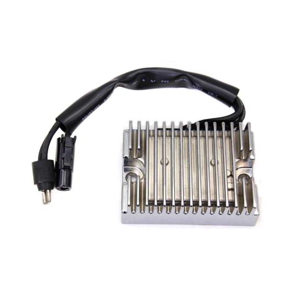 【互換品】 32-0777 ボルトテック レギュレーター クローム 取寄せ Vツイン Volt Tech Regulator Chrome (検索用／74523-94