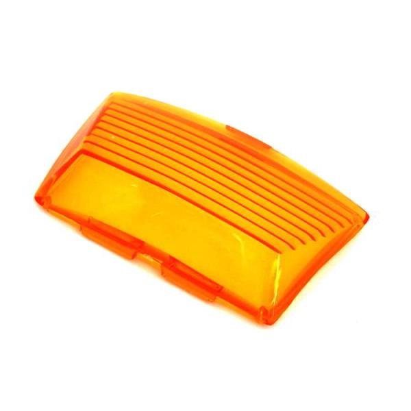 【互換品】 33-2081 アンバーフロントフェンダーチップレンズ 取寄せ Vツイン Amber Front Fender Tip Lens (検索用／59180-
