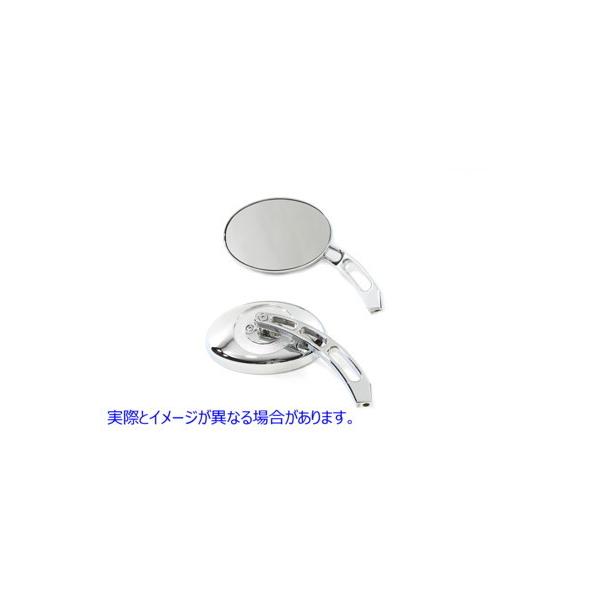 y݊iz 34-0328 I[o~[Zbg rbg3XbgXe N[  VcC Oval Mirror Set with Billet 3 Sl