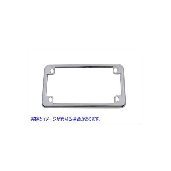 y݊iz 42-0210 io[v[gt[N[  VcC License Plate Frame Chrome (p^