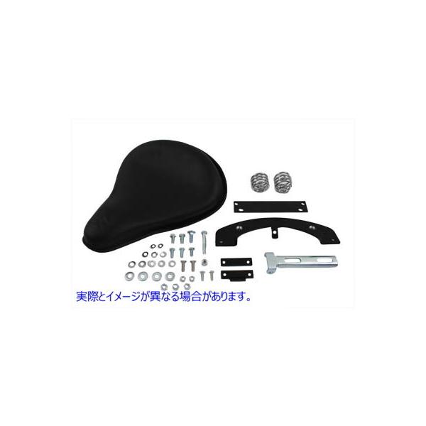 ysAiz 47-0132 ubNU[\V[gLbg  VcC Corbin Gentry Black Leather Solo Seat Kit (p^
