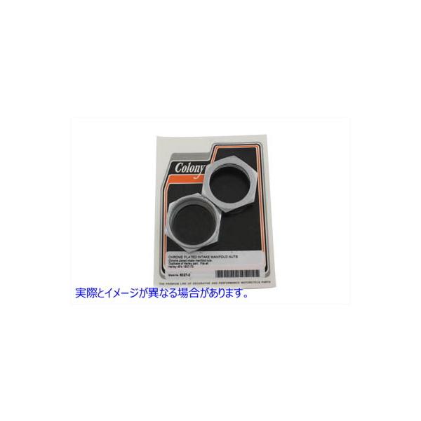 ysAiz 8227-2 N[}jz[hibg  VcC Chrome Manifold Nuts (p^27051-32 Colony