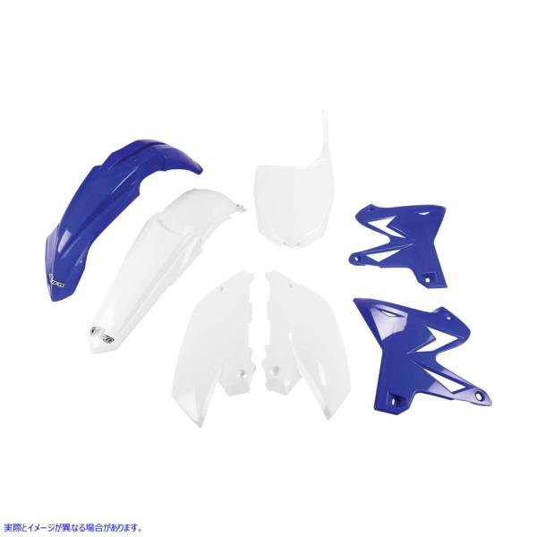 }nSLbg UFO UFO PLASTICS YAKIT312-999W COMPLETE KIT BLU Complete Kits for Yamaha YAMAHA COMPLETE KIT TUCKER 112757 y񂹁z