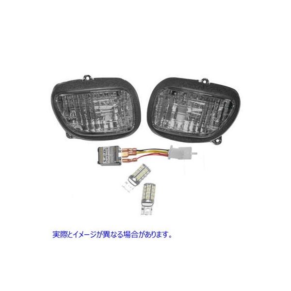 GL1800 T/SYCVR SMKtbV SO CAL MOTO GEAR SO CAL MOTO GEAR G18TSK  TIN Turn Signal Kit For Gold Wing GL18 TUCKER 200537 y񂹁z
