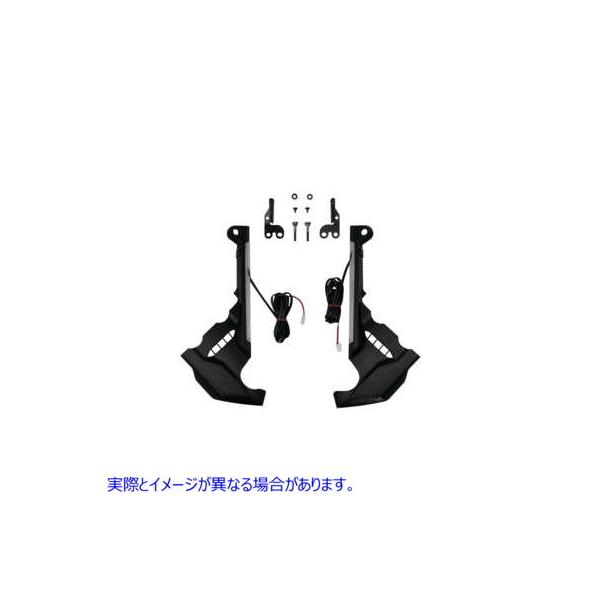 �t�����gLED�L�����p�[�J�o�[BLK PATHFINDER L.E.D. SO CAL MOTO GEAR G18CPB  BLK Front Caliper Cover with LED Positio TUCKER 200718 �y��񂹁z