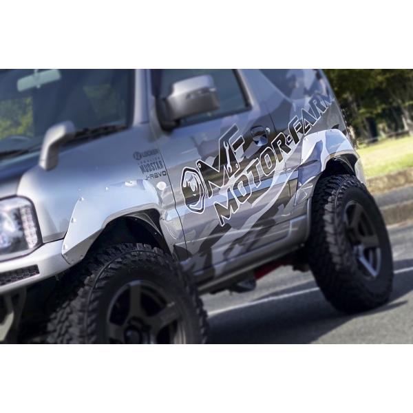 JB23/ウレタン製 60mmブリスターフェンダー (オーバーフェンダー