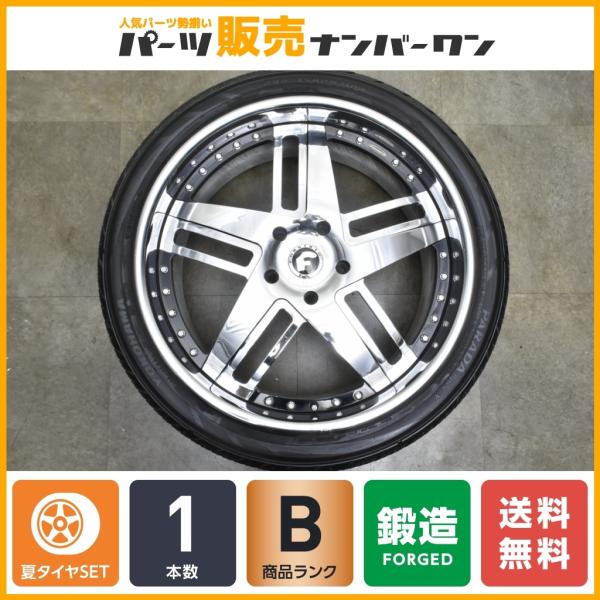 【鍛造ホイール】FORGIATO フォージアート 24in 10J +32 PCD150 ヨコハマ パラダ SPEC-X 295/35R24  ランクル200 タンドラ セコイア 1本