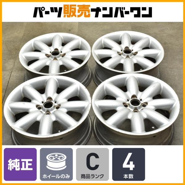正規品】MINI R55 R56 ミニクーパー 純正 17in 7J +48 PCD100 4本  