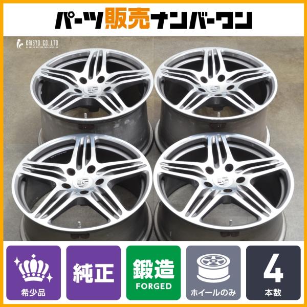 鍛造品】ポルシェ 997 911 ターボ 純正 19in 8.5J +56 11J +51 PCD130